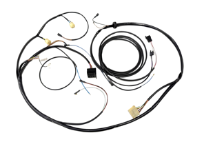 Faisceau de câbles du panneau de commande des feux stop, version américaine. Porsche 911 de 1984 à 1986. - 91161204118 - 911.612.041.18
