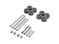 Kit de montaje de soportes para silenciador de escape (20 piezas) Porsche 996 / 997 / 997.2 - 99711122930, 99611123000, 90037810501, 90037818301, 99611123100, 90038000501