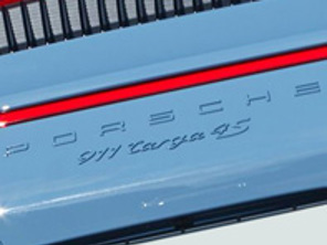Stemma posteriore 'PORSCHE 911 TARGA 4S' per Porsche 991.2 - 99104480384G2X