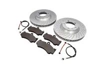 FRONT Brake disc rotor 380mm & Brake pads. Porsche 997 GT3 2010>> - 99735140991, 99735141091 - PFL41187, PFR41287