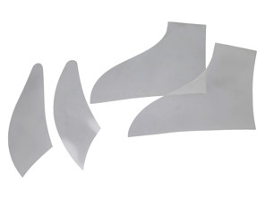 Steinschlagschutzfolien-Set, transparent. Porsche 964 schmale Karosserie