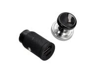 Cigarette Lighter to USB-A & USB-C Port Adapter for Porsche 911 & 912 Short-Wheelbase (SWB) 1965-1968 - 90165210200, 90165212200 - USB91165-68AC-BLK, USB91165-68AC-SLV