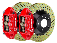 Brembo GT Big brake kit (rear). Porsche - Brake disc size: 380x28 - 2P19030A, 2P19030A1, 2P19030A2, 2P19030A3