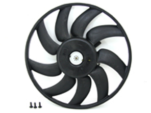 Radiador de agua electroventilador, 200W. Porsche 95B Macan 2.0L - 9A795945517, 8K0 959 455 M, 8K0959455M