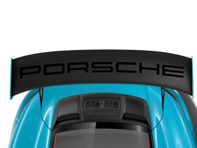 Rear spoiler decal PORSCHE, Black. Porsche 991 GT3 RS / GT2 RS - 99155925170
