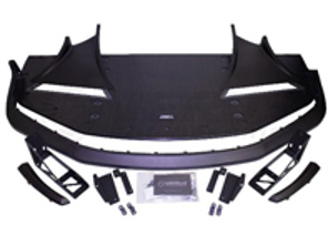 Kit splitter anteriore in carbonio. Porsche 981 Cayman GT4