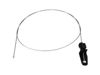 Câble de déverrouillage du capot avant. Porsche 718 Spyder / GT4 / 991 GT2 RS / 991.2 GT3 RS / 992 - 9P1823615