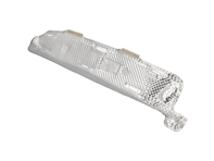 Binnenste hitteschild voor achterbumper. Porsche 981 Boxster / Cayman Inc. Spyder & GT4 - 98150561700, 98150561800
