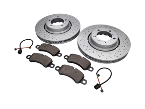 Pack Plaquettes et Disques de Frein AVANT Porsche 991.2 - 9P1615301, 9P1615302, 99135194702, 99160918100