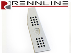 Rennline Dead pedal with Porsche crest rubber grip. Porsche 996/986/997/987/Cayman - P57, P57, P644.559.210.00, 64455921000
