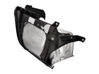 Rear bumper bracket / heatshield. Porsche 996 C2 / C4 2002>> - 99650563101, 99650563201