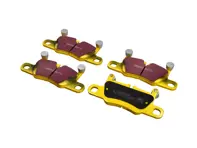 Plaquettes de frein arrière EBC YELLOW « Fast Road ». Porsche 991.1 S / 991.2 / 991.2 S / 992 / 992.2 - 99135294900, 99135294901, 97035294703, 97035294902, 97035294904
