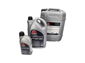 Automatic transmission fluid for dual clutch transmissions (PDK) XF Premium ATF DCT - DSG Oil Millers - 00004330513, 00004320729, 00004320730, 00004330514, 99991708000