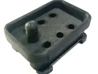 6-poliges Steckergehäuse mit Stift. Porsche 911 / 964 / 924S / 928 / 944 S2 / 968 - 91161286801, 91161286702