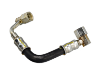 Fuel Line - Fuel Rail to Diaphragm Damper - for Porsche 924S / 944 2.5L/2.7L / 944 Turbo 1985-1991 - 94411041302, 94411041303