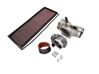 Intake Plenum Competition + Throttle Body + Filter Kit Porsche 996 Turbo/S/X50/GT2 IPD - 96274, 99760511502, 33-2189