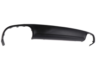 Rear bumper diffuser, Matt black. Porsche 991.2 Carrera - 99150581102OK1