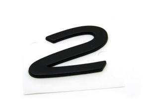 2 - Insigne pour Porsche 964 / 993 - 9645592410170C, 964.559.241.01.70C, 96455924101, 964.559.241.01