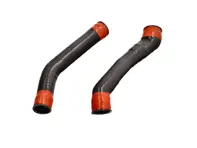 Refroidisseur intermédiaire de tuyau de pression. Porsche 993 Turbo - 99311063356, 99311063256