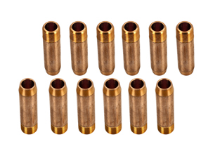 Inlet / exhaust valve guide 1st Oversize, SET OF 12. Porsche 911 1965-89 - 93010432150 - 01-0531