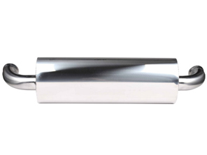 Exhaust muffler / silencer rear box. With TÜV/EEC approval Porsche 964 C2 / C4 - 1620606200, 92.560S, 96411104504 - 1620606200