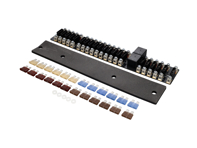 Fuse Rack 21 way Fuse panel with LED Fuse failure indicators Porsche 911 1974-89 Classic Retrofit - 91161208601, 91161208701, 91161209306, 91161209307, 91161208602, 91161209305 - 911-FPR
