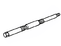 Pedalwelle. Porsche 986 Boxster / 996 manuelle LHD-Fahrzeuge - 99642328405