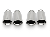 Exhaust Deluxe Quad Style Tail Pipes. Porsche 958 S / GTS - 95811125100, 95811125140, 95811125200, 95811125240
