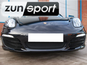 Edelstahl-Grillsatz für vordere Stoßstange ZunSport. Porsche 981 Boxster (mit Parksensoren) - ZPR36112, ZPR36112