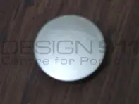 Cache interrupteur inférieur de console centrale Porsche d'origine, peint en argent arctique - 98655254300B12, 986.552.543.00.B12