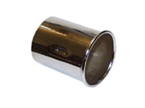 Tubos de escape cortos - Cromados. Porsche 911 - 1620700500, 91111124503