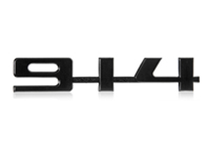 Insigne du logo 914 sur le couvercle arrière. Porsche 914 - 91455928711