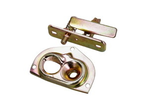 Komplette Schlossbaugruppe für die vordere Motorhaube. Porsche 911 1965-73 - 90151105220, 90151105121, 90151151220, 90151105999 - OBP11.1.126G, OBP111126G