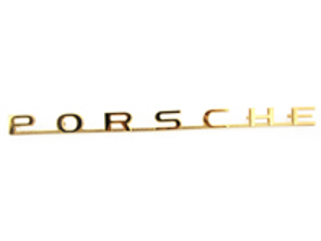 Bonnet badge 'PORSCHE' logo. Porsche 356 A - 64455930100