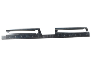 Window lifter rail. Porsche 911 1965-79 Coupe (90154204523 / 90154204623) - 90154204523, 90154204623 - 901.542.045.23, 901.542.046.23, 1688100470, 1688100480