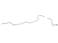 Kraftstoffrücklaufleitung, vorne. Porsche 996 GT2 - 99620127102