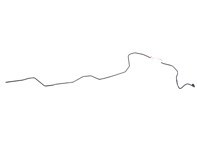 Fuel return line, Front. Porsche 996 GT2 - 99620127102