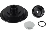 Türverriegelungsknopf, SCHWARZ. Porsche 911 / 964 / 993 / 928 - 911680DK965, 1687550310, 92853758502, 9285375850270B, 92853758103, 9285375810370B, 91153170300 - TU637010BL, 1687550310