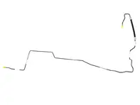 Conduite de pression de crémaillère de direction, Alimentation. Porsche 996 2002>> - 99634745229, 99634745227, 99634745225