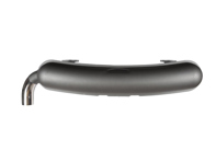 Exhaust muffler / silencer rear box. With TÜV/EEC approval. Porsche 911 1965-73 2 IN / 1 OUT 70mm tail pipe - 92.510, 92510, 92.510S, 92510S, 1620605300, 1620603400 - 1620605300