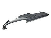 Dashboard (with speaker grille, no front air vent hole) black LHD Porsche 911 1969-75 - 91155203100, 91155203100709, 91155203103709, 91155203104709 - 1689805700