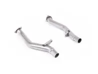 Tubos de derivación del catalizador secundario del escape deportivo Milltek. Porsche 958 Cayenne S 4.8L V8 (sin turbo) 2010-14 - 95811302400, 958113024AX, 95811302401, 95811302300, 958113023AX, 95811302301 - SSXPO204