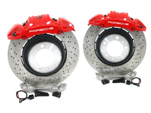 Bremsen-Upgrade-Kit für 997 auf 991.1 GT3 Vorderachse - 9P1615301KSEB, 9P1615302KSEB, 99135142784, 99135142884, 99907331309, 3604109701