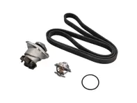 Kit di inserti per pompa dell'acqua, cinghia e termostato Porsche 955 Cayenne 3,2 litri - 95510603301, 95510611300, 95510611900, 95510601100, 95510603300