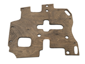 Pedalbodenplatte LHD, links. Porsche 964 / 993 - 99355106300, 96455160100