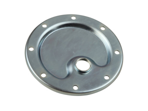 Engine sump plate. Porsche 911 1965-83 with sump plug hole - 93010190200 - 9803