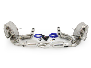 Sport-Valvetronic schaltbarer Auspuff, Fächerkrümmer & Ersatz-Katalysator-Paket Porsche 996 C2 / C4 / C4S - 3606309601, 3606109961, 3606009614