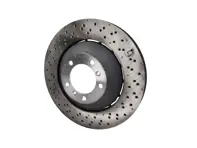 Brake disc rotor, Front. Porsche 981 Cayman GT4 - 98135140580, 98135140680, 205968C, 205969C, 98135140581, 98135140681, 9GT615301N, 9GT615302N - 205968C, 205969C