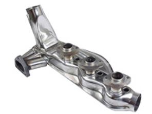 Exhaust heat exchangers, Polished stainless steel. Porsche 930 Turbo 1975-89 - 91.103, 91.103S, 1623103600, 1623103800, 93021102103, 93021103301, 93021103304 - 1623103800