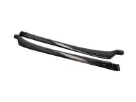 Rennline Rails de garniture de panneau arrière intérieur 1/4 en fibre de carbone. Porsche 911 coupé - 91155509100, 9115550920